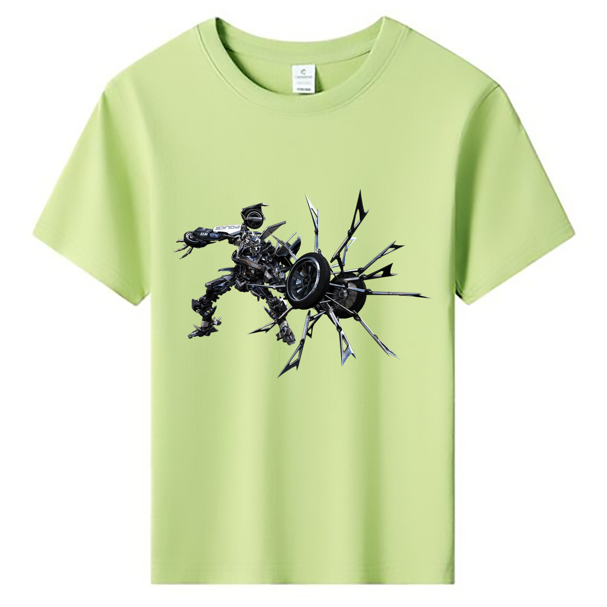 （画像用）  綿100％キッズTシャツ（フロントプリント）